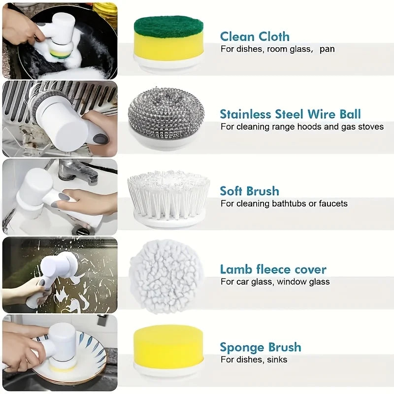 SpinPro™ Electric Cleaning Brush