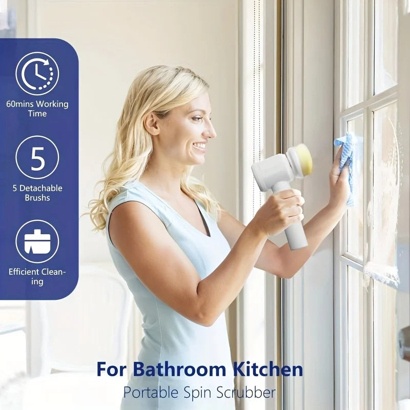 SpinPro™ Electric Cleaning Brush